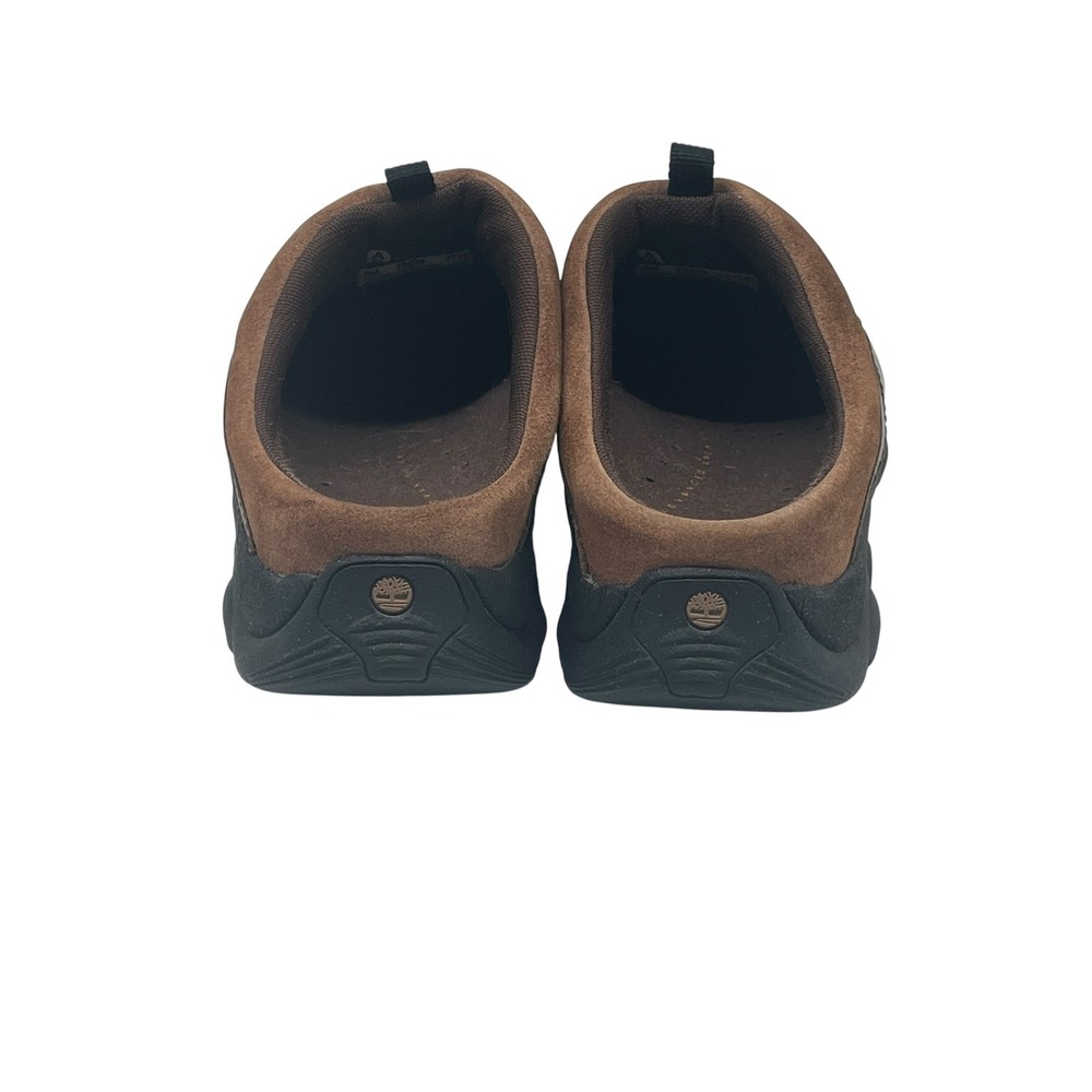 Timberland Women's Brown Leather Mule Clogs Slip-On Shoes Size 8M - Picture 5 of 16
